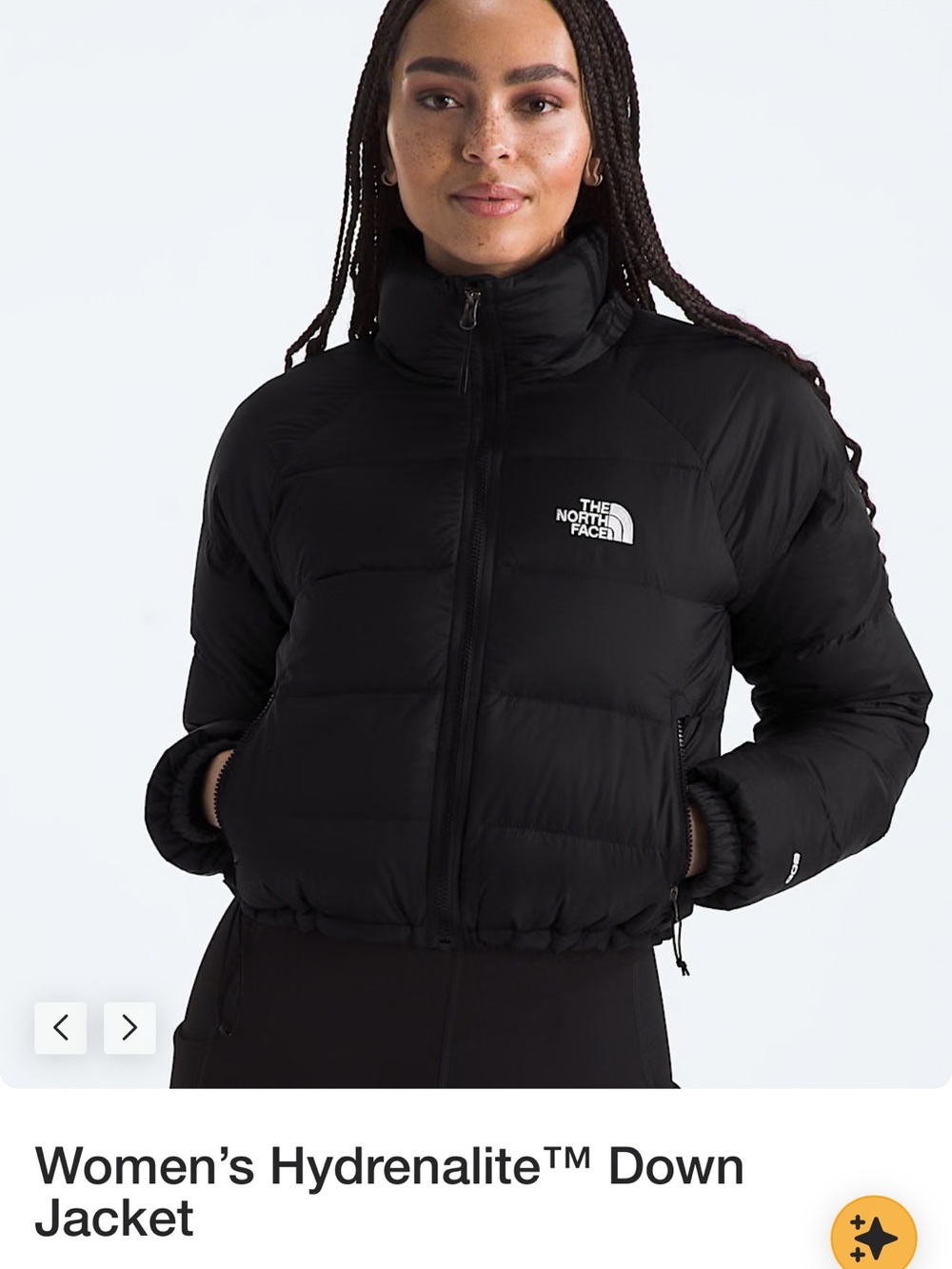 The North Face Women’s Black Puffer Down Jacket